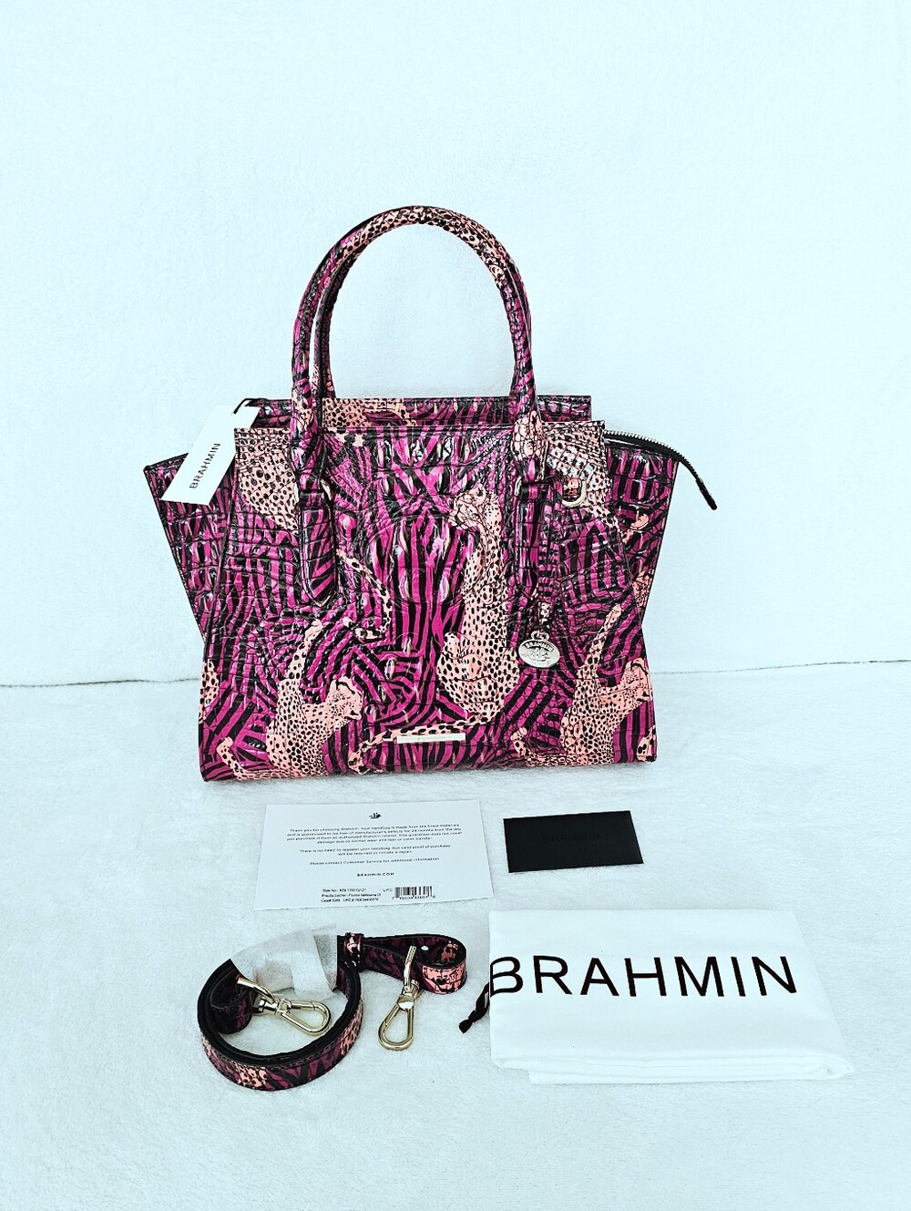 NWT Brahmin POUNCE Priscilla